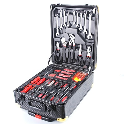 Europe hot sale 186pcs tool set auto tool set aluminum case tool kit